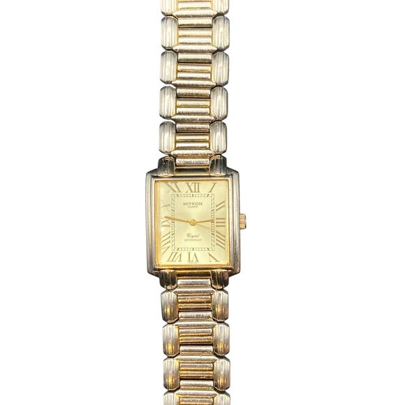 Miykon J2115 Quartz Mens Watch 30mm - New Battery - Wrist 6.5-6.75 WR - Picture 2 of 9